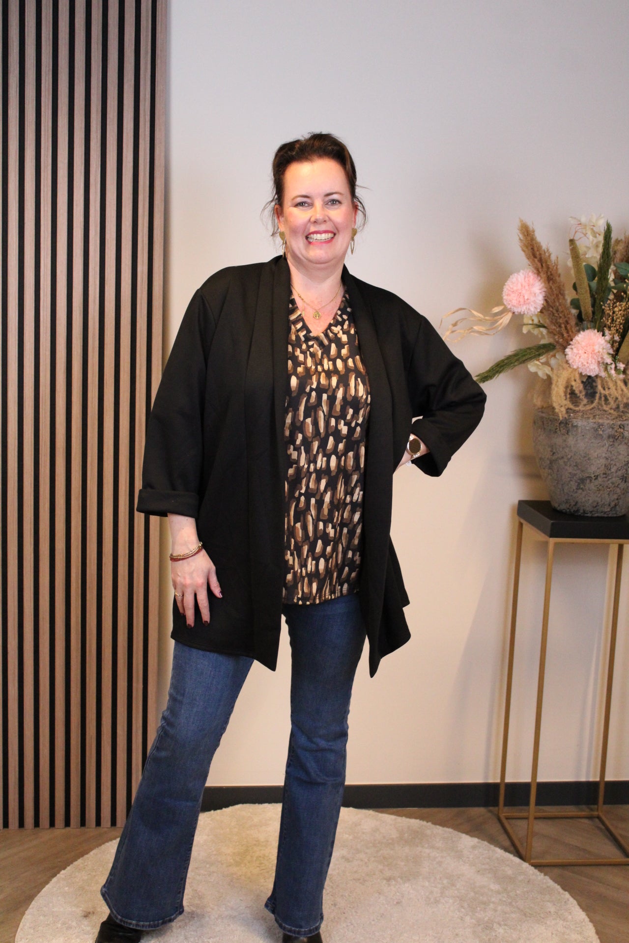 Liv | vest zwart 40 t/m 44