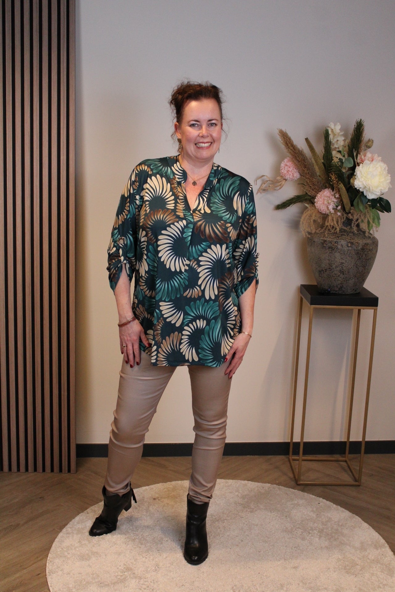 Margriet | Blouse aqua