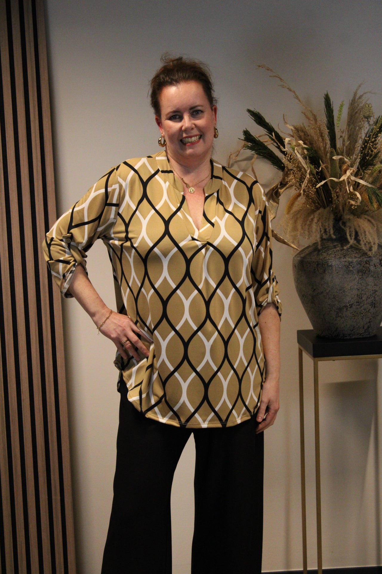 Hannah | Blouse camel