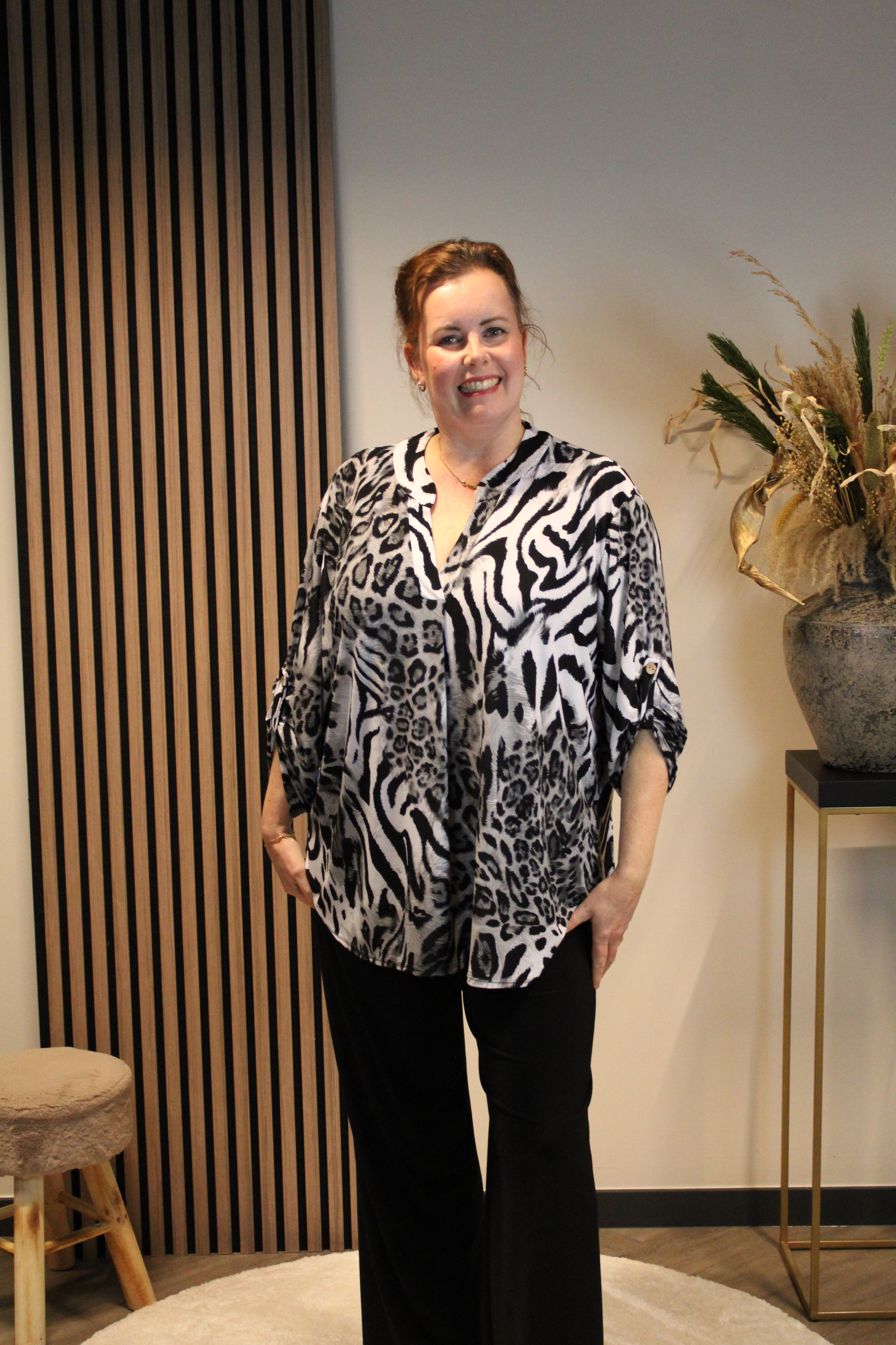 Helga grote maat | Blouse