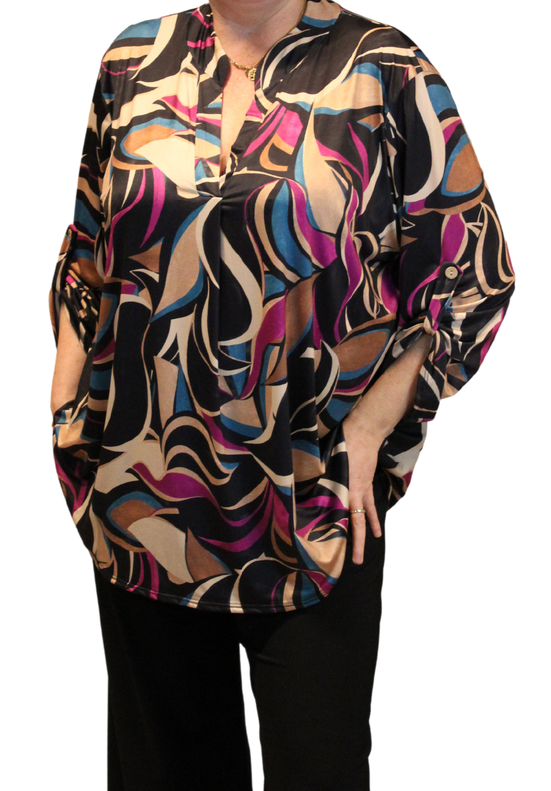 Mona grote maat | Blouse