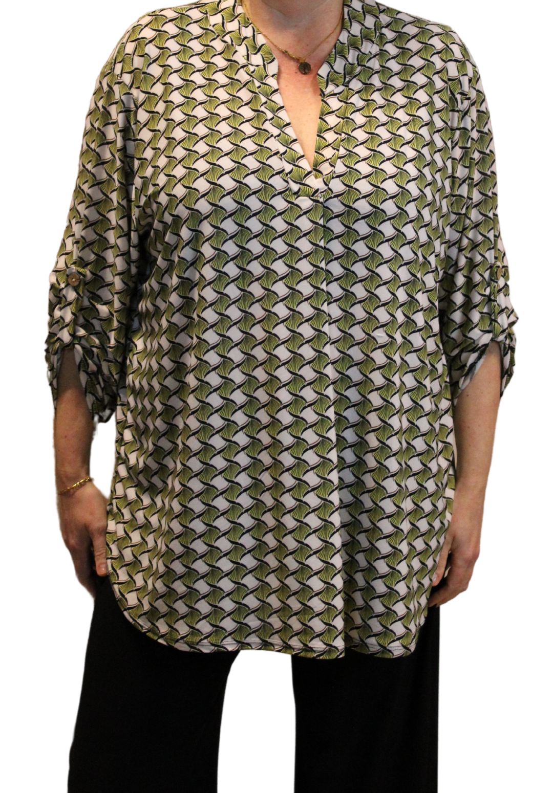 Fleur grote maat | Blouse