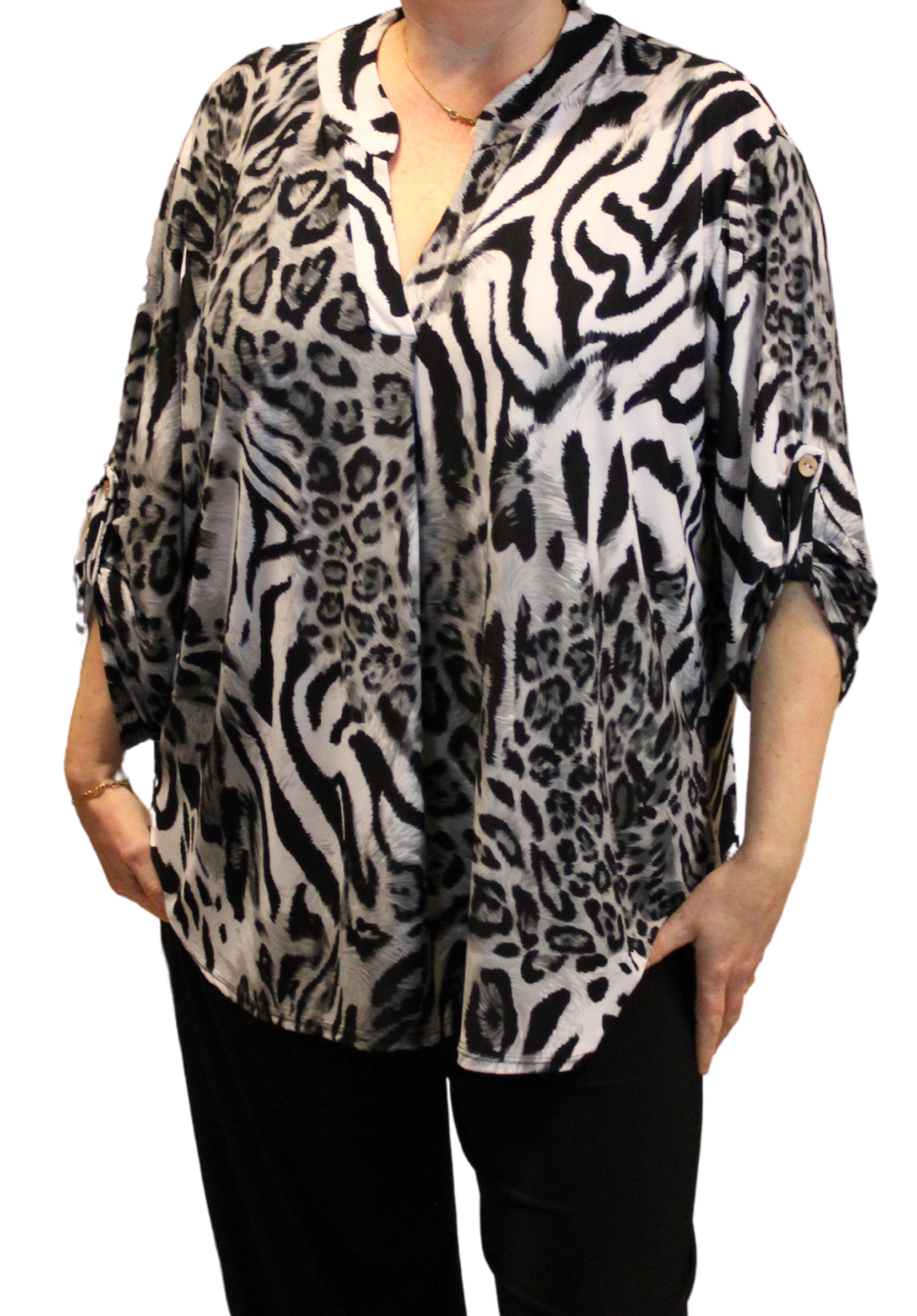 Helga grote maat | Blouse