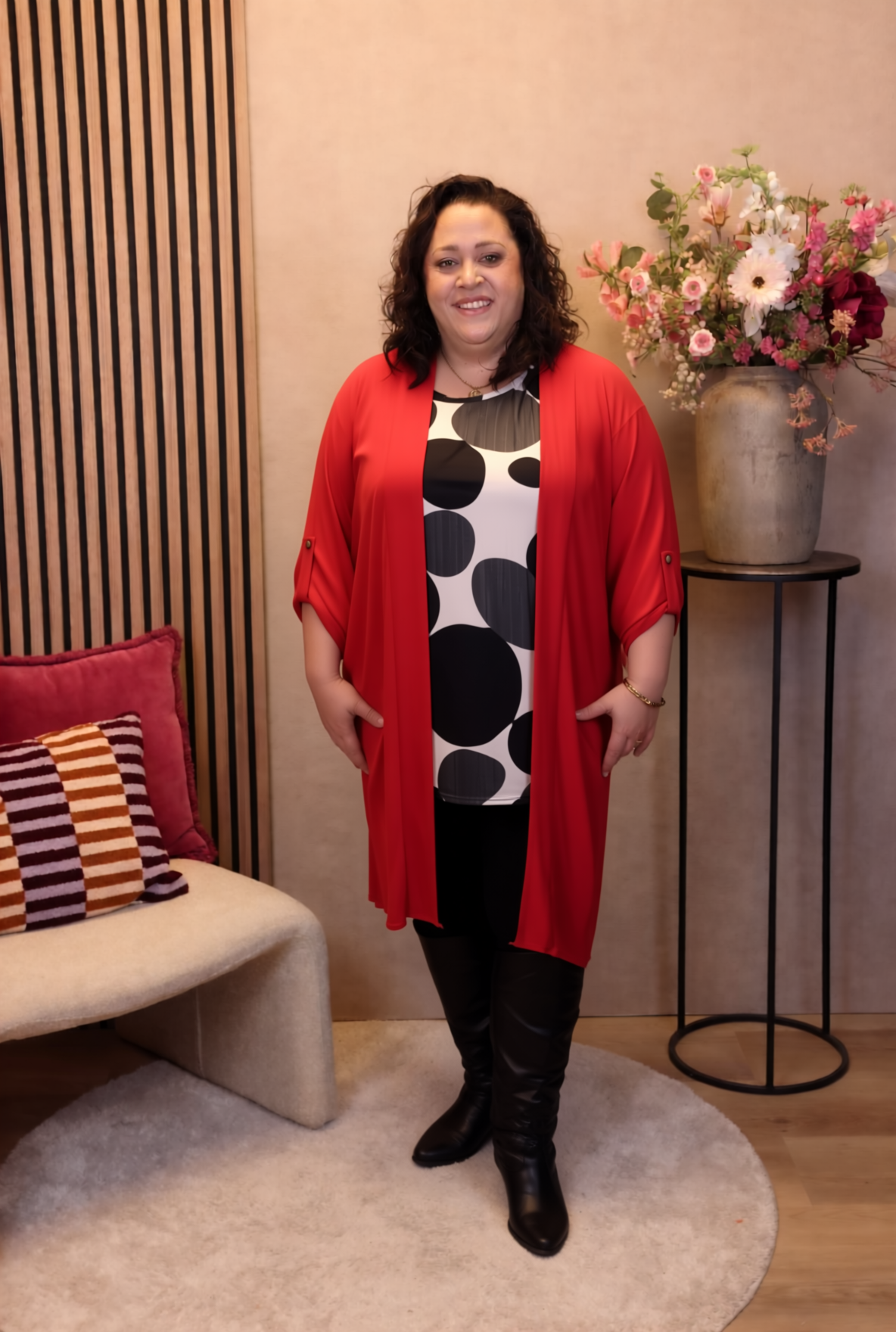 Evi | Vest rood
