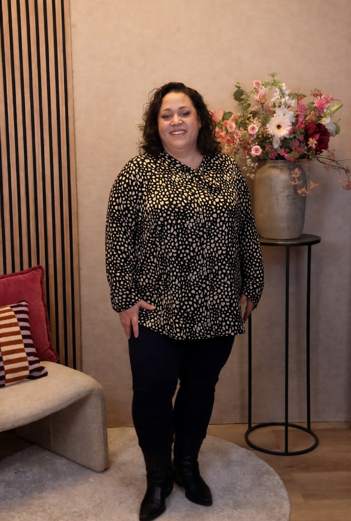 Janneke | Blouse zwart