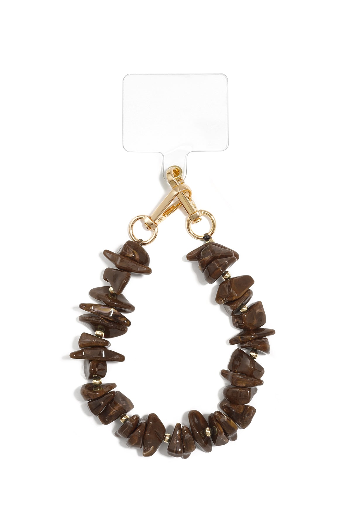 Nova | Telefoonketting bruin