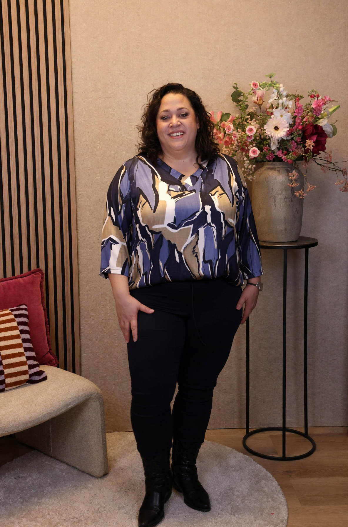 Rose | Broek navy